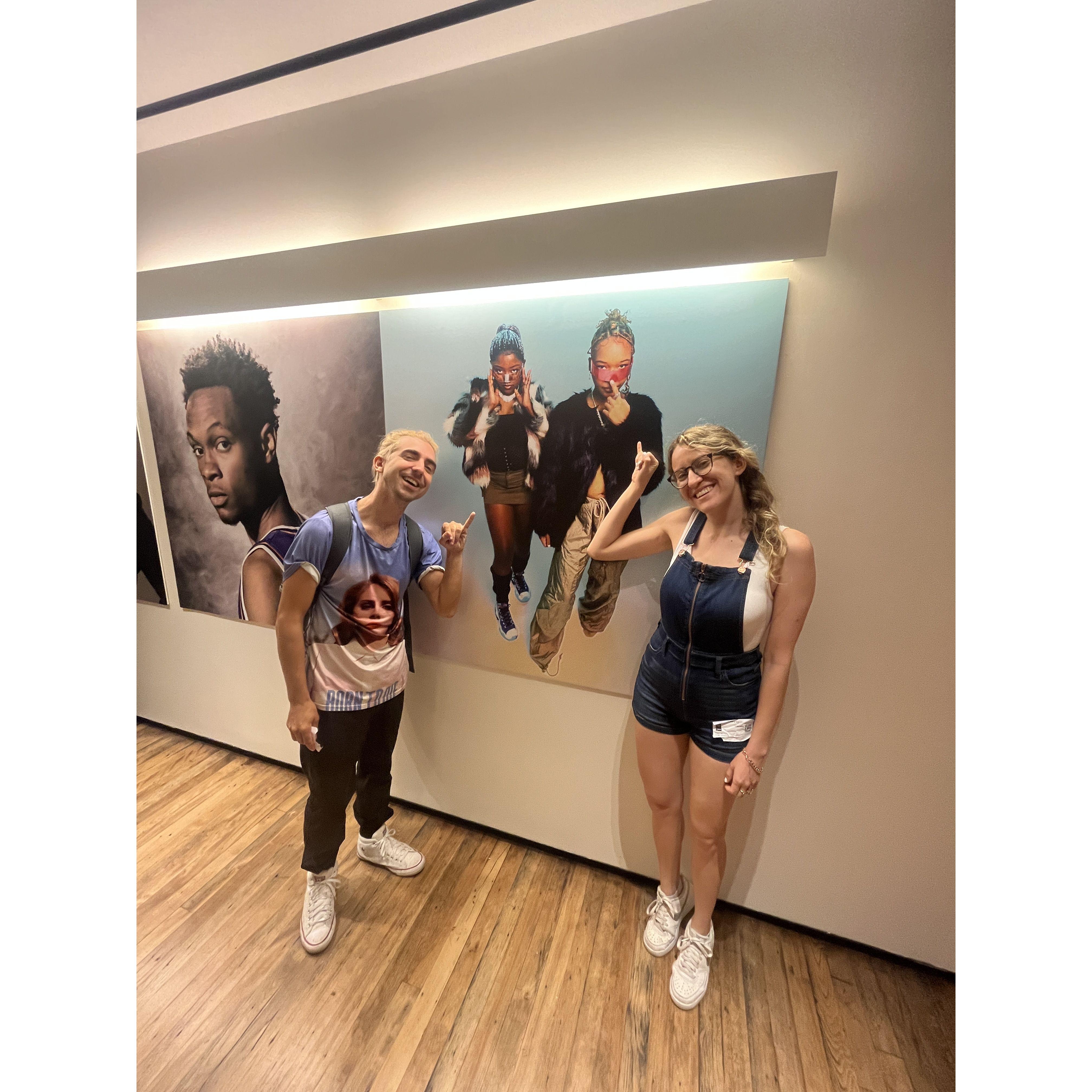 Our trip to NY for work (at the Atlantic Records office)
