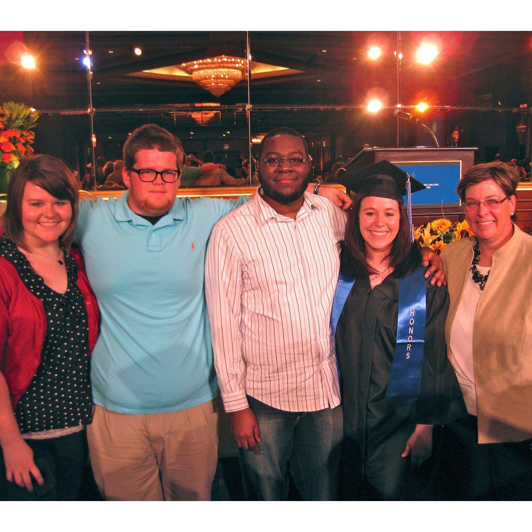 June 2011 - Annie's college graduation!
