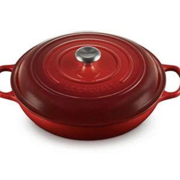 Signature Braiser in Color Cerise