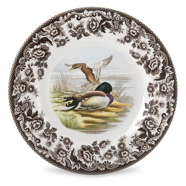 Spode Woodland 8" Mallard Salad Plate