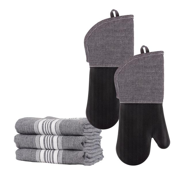 KAF Home Strada Set of 5 Kitchen Linen Bundle