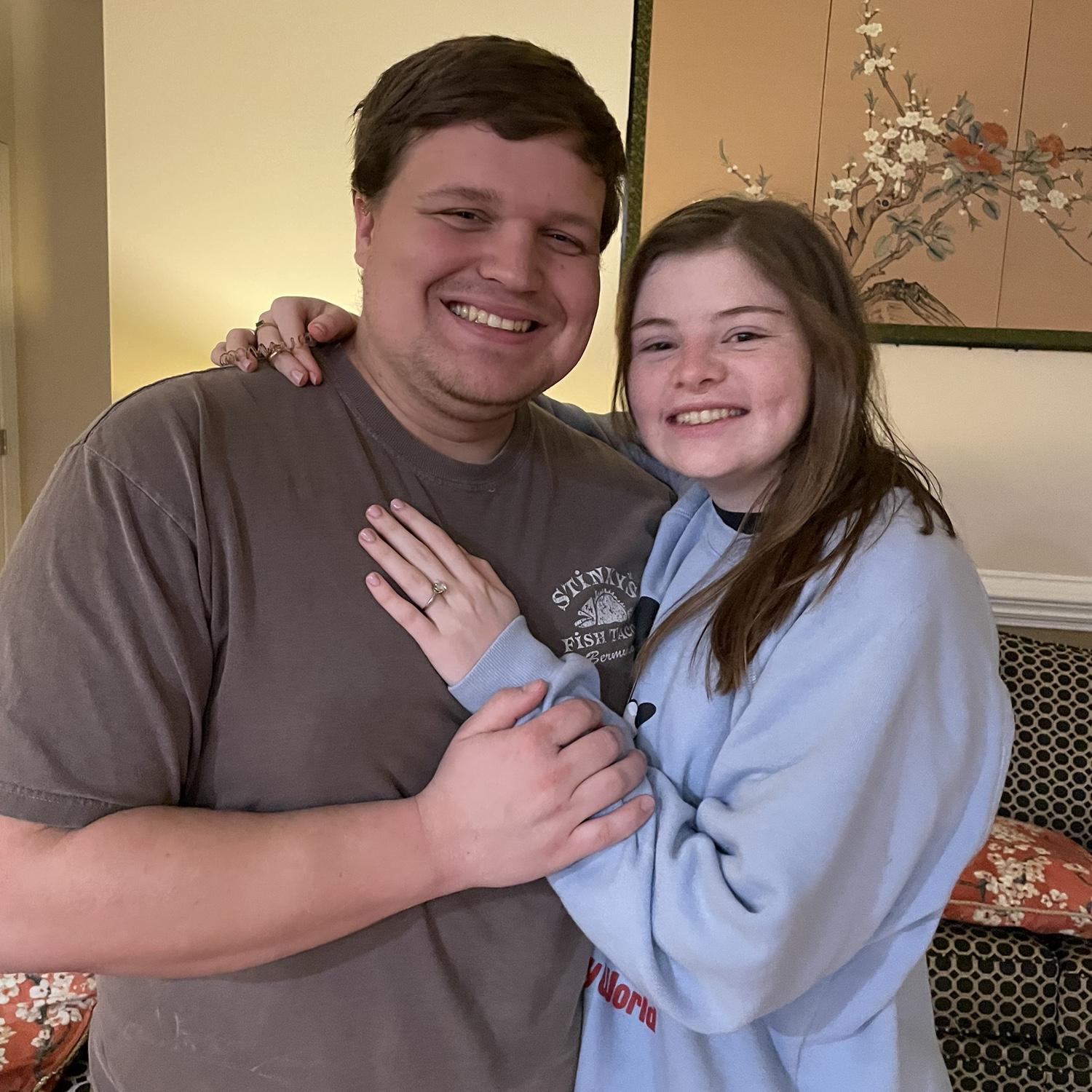 We all are thankful that Robin, Sydney’s mom, could be part of & listen to the moment— having peace knowing John was going to take care of Syd. She was excited for Sydney to become “Mrs. Urban”.