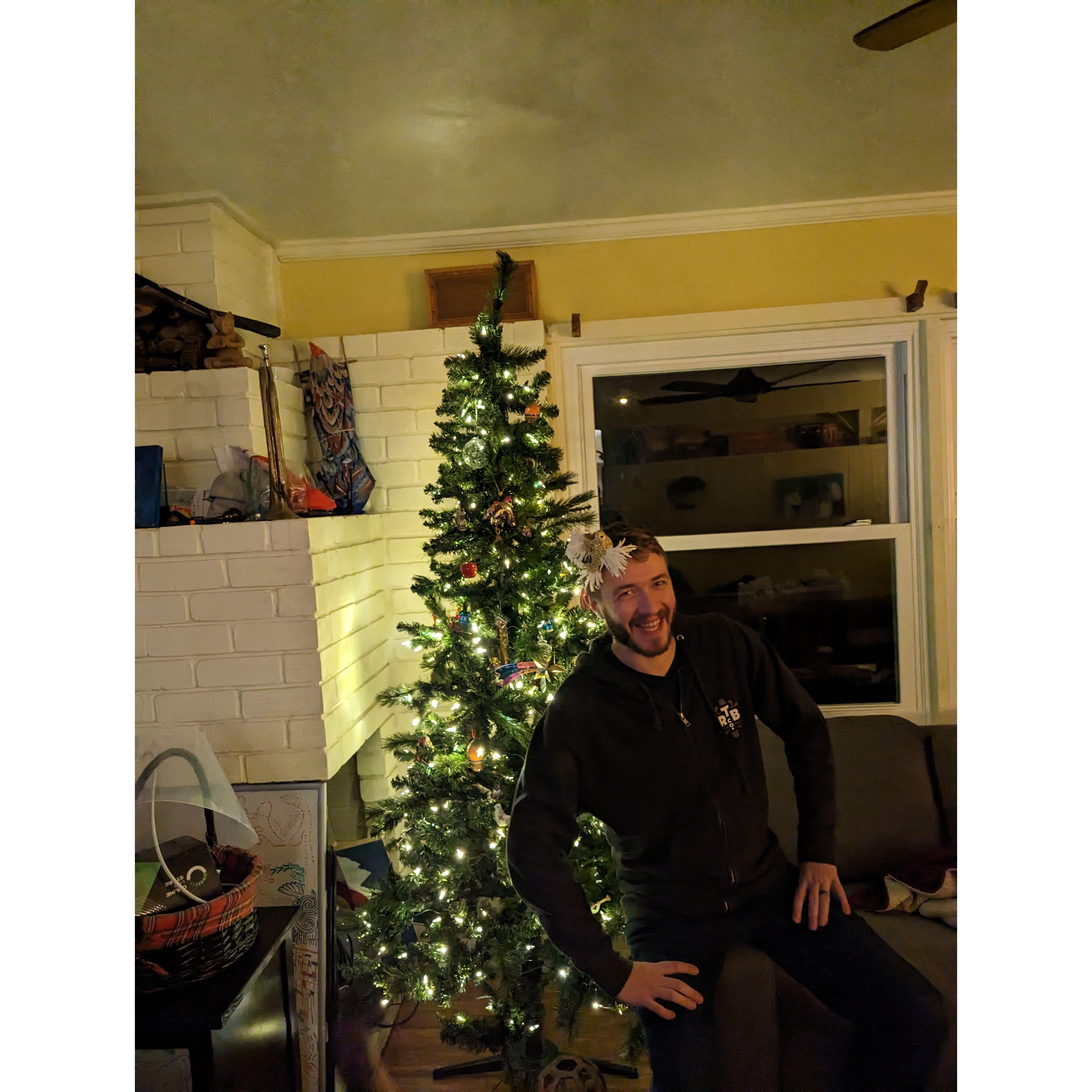 Dan really loves Christmas