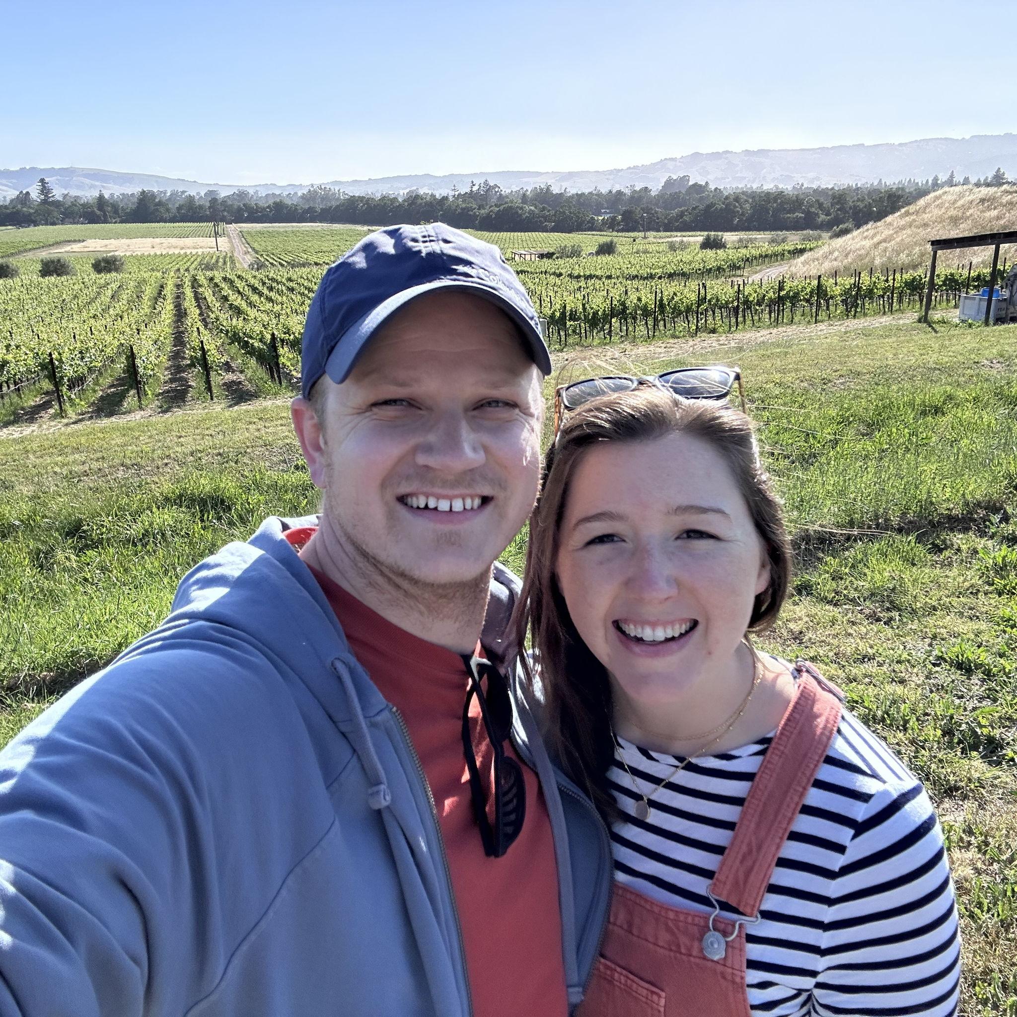 Enjoying our favorite winery