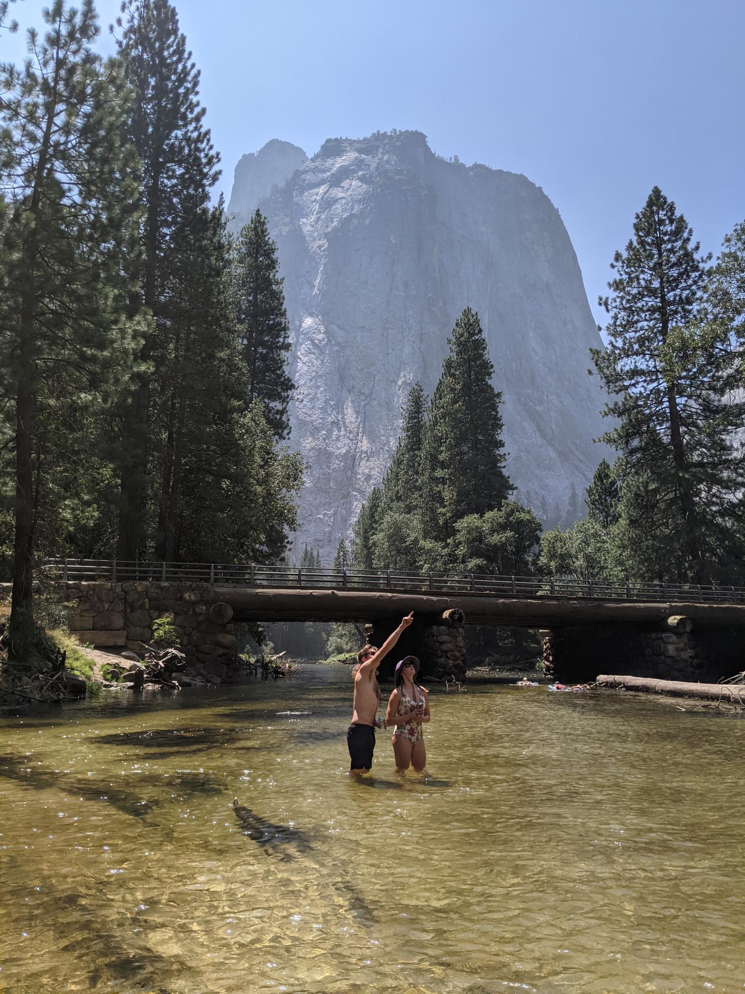 "Look, there's a booger on the nose"
Yosemite 2021