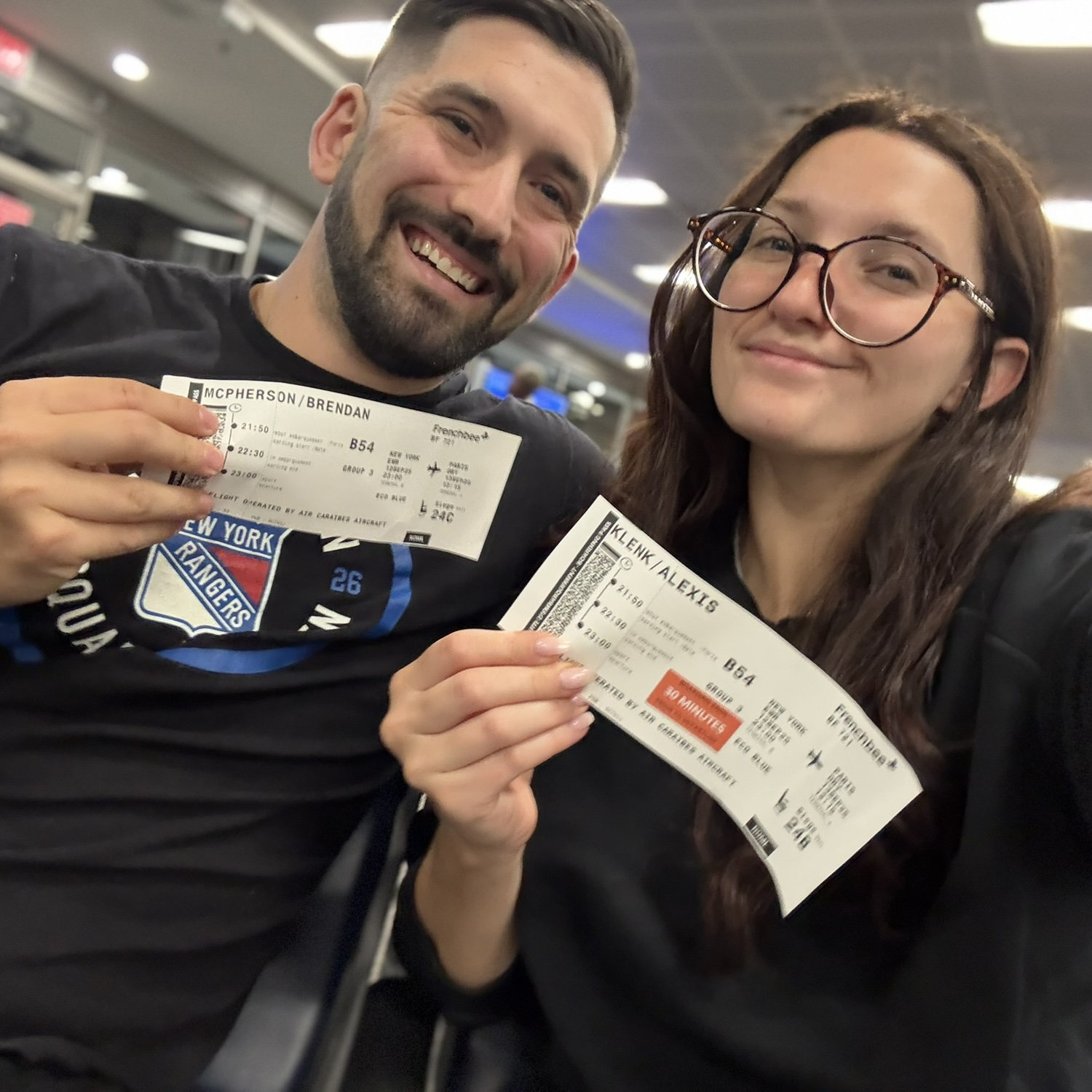 First International Flight