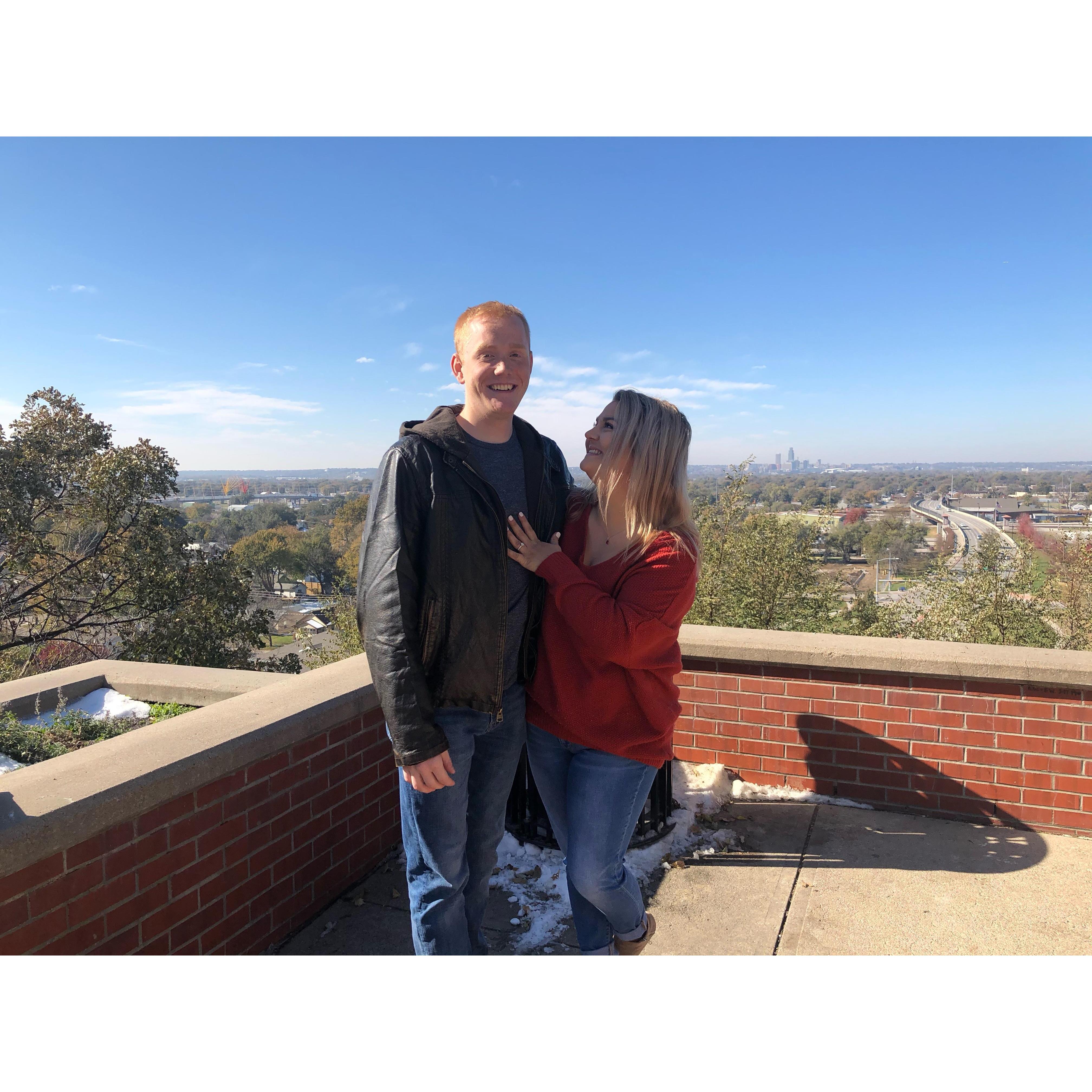 The day we got engaged! 10/28/2020
