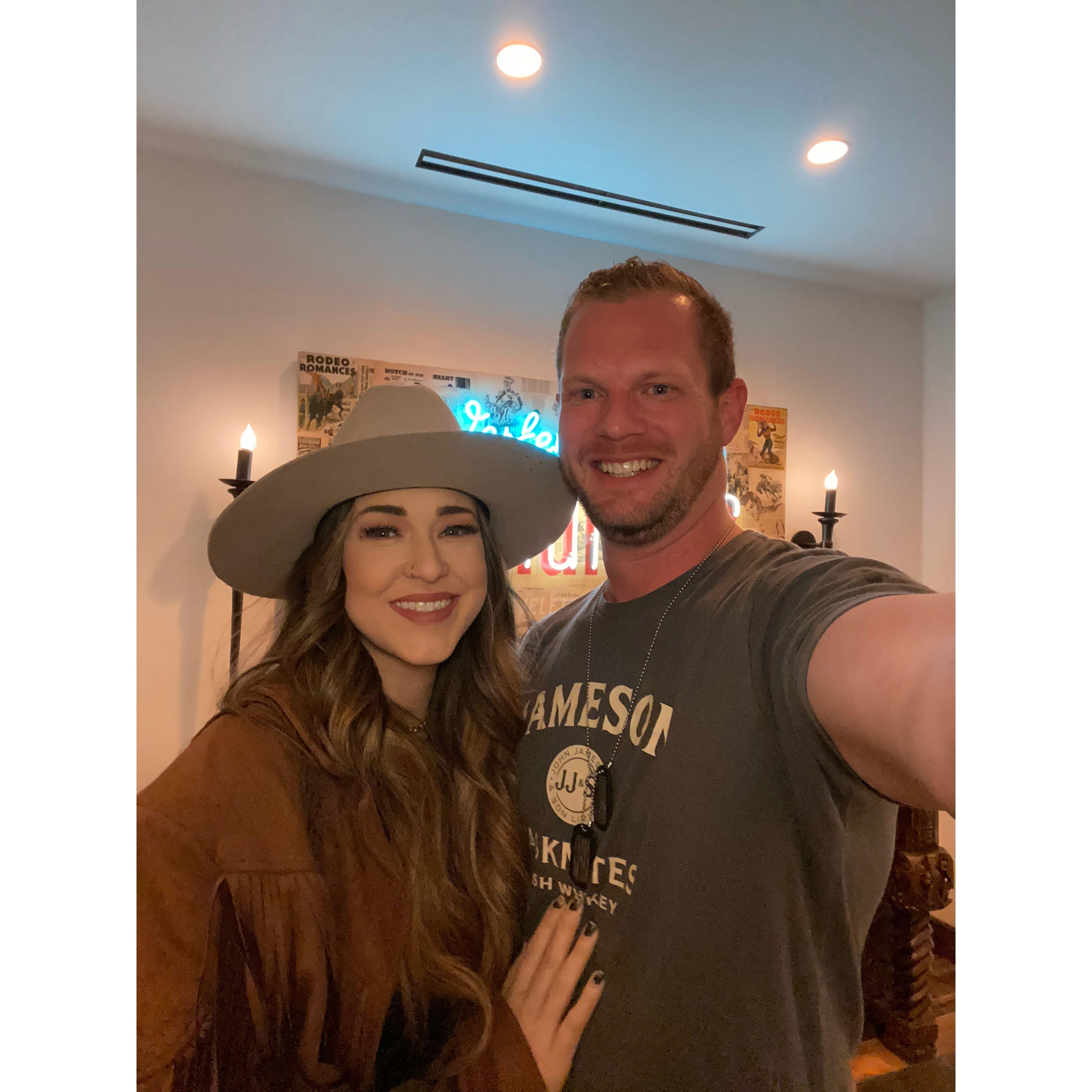 Our first "real date"