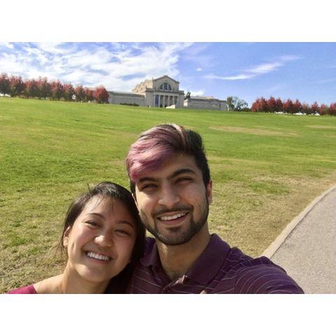 Hanging out in Forest Park in St. Louis! (2016)
