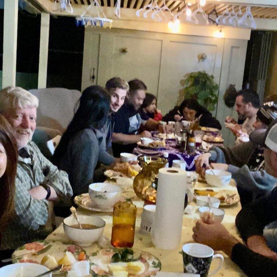 And they broke bread from house to house…
