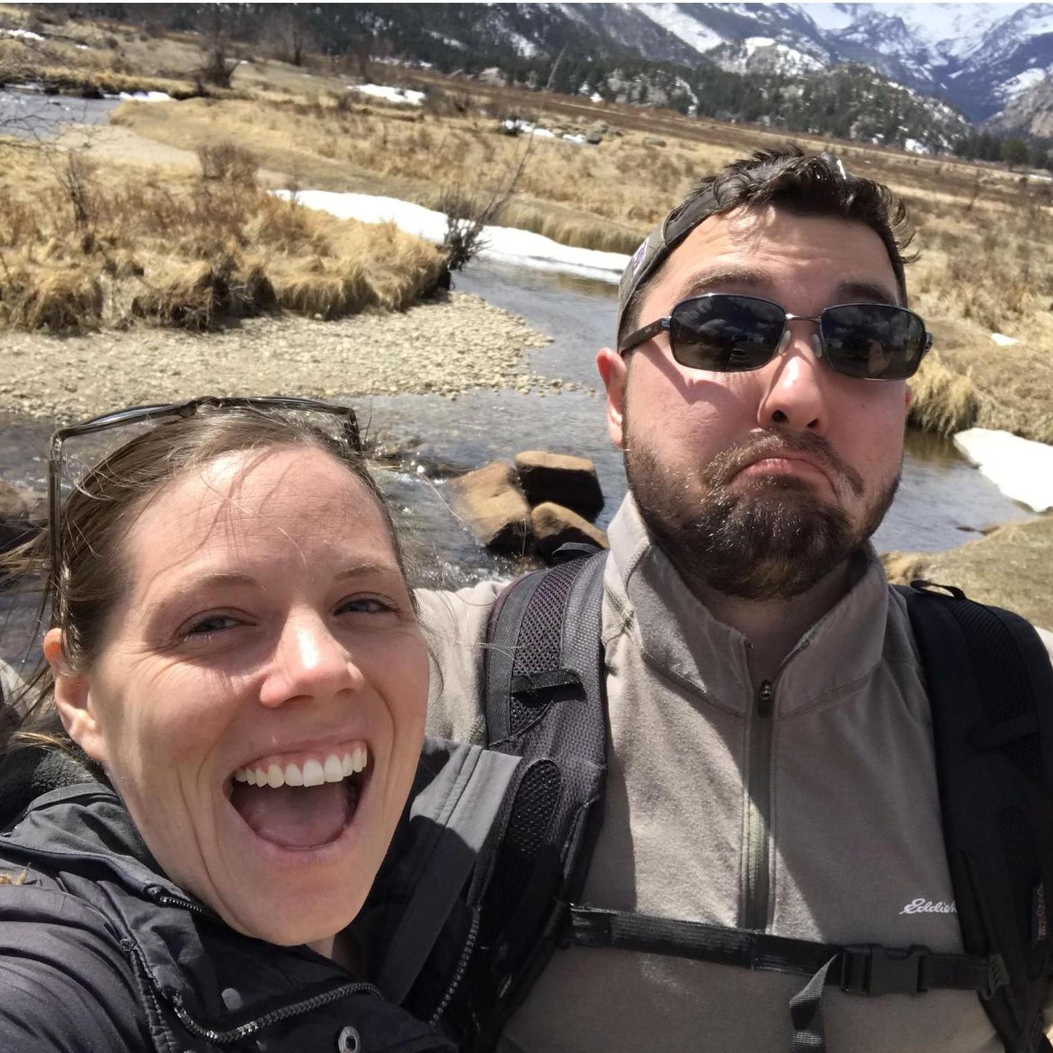 Hiking in Rocky Mountain State Park, Colorado