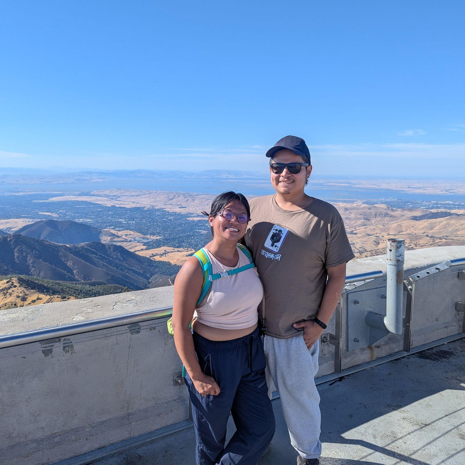 Mt. Diablo in California for Eva's birthday!