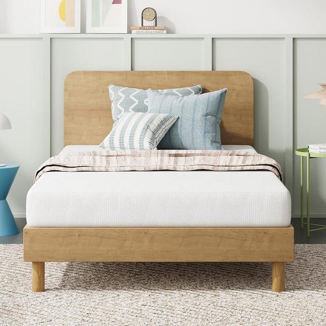 Novilla 6 Inch Queen Size Foam Mattress, Gel Memory Foam Mattress for Cooling Night Sleep & Pressure Relief, CertiPUR-US Certified