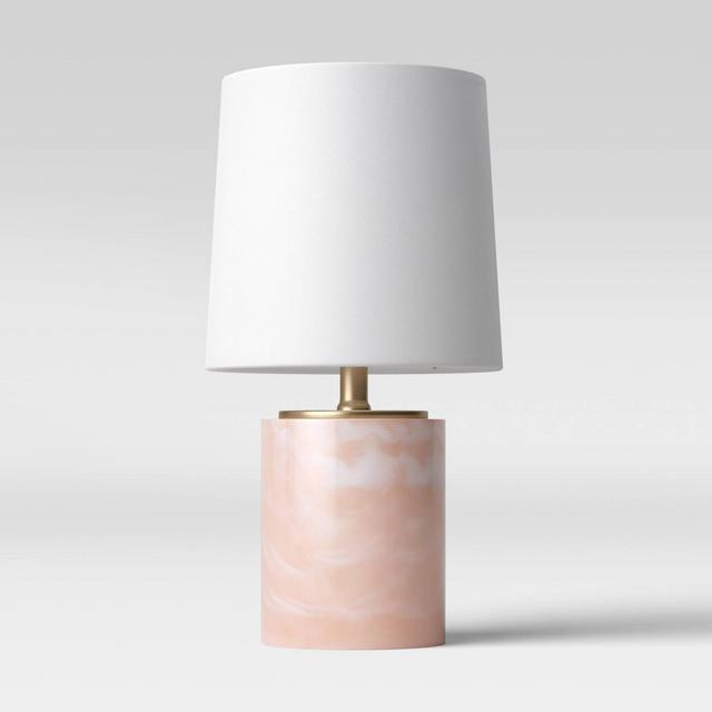 Clear Resin LED Accent Lamp Pink (Includes Energy Efficient Light Bulb)- Project 62™