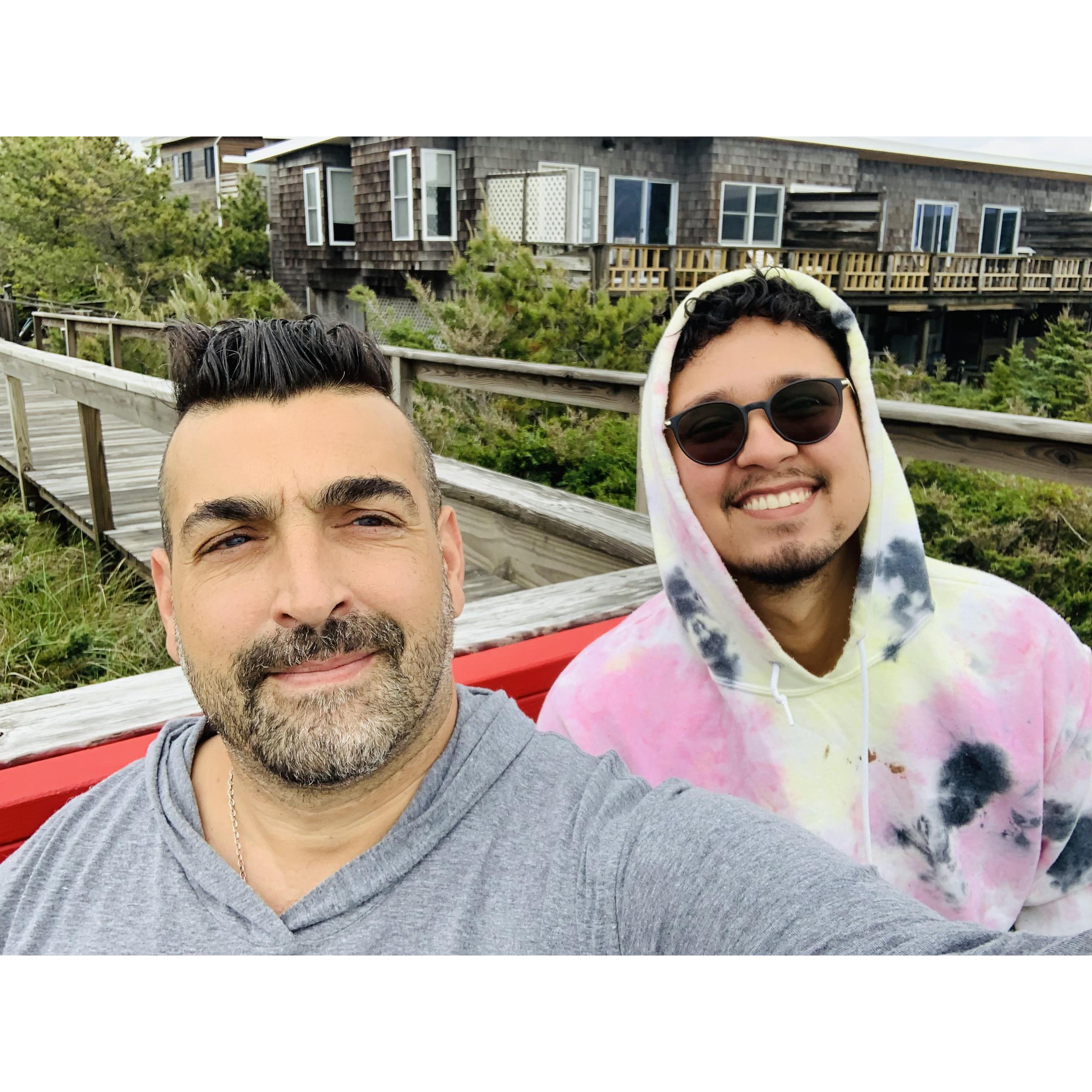 Beach Bench Moments