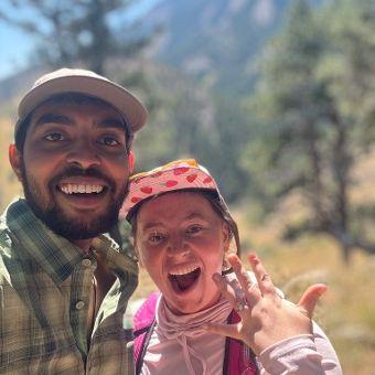 Louisa said "Yes" in Boulder, Colorado!