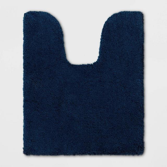 20"x24" Contour Rug Dark Blue - Threshold Signature™