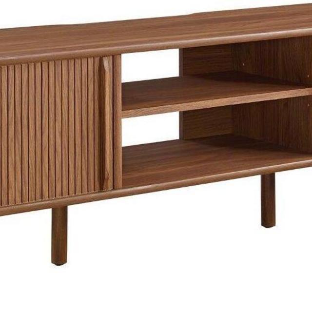 Contour Walnut 55 Inch TV Stand