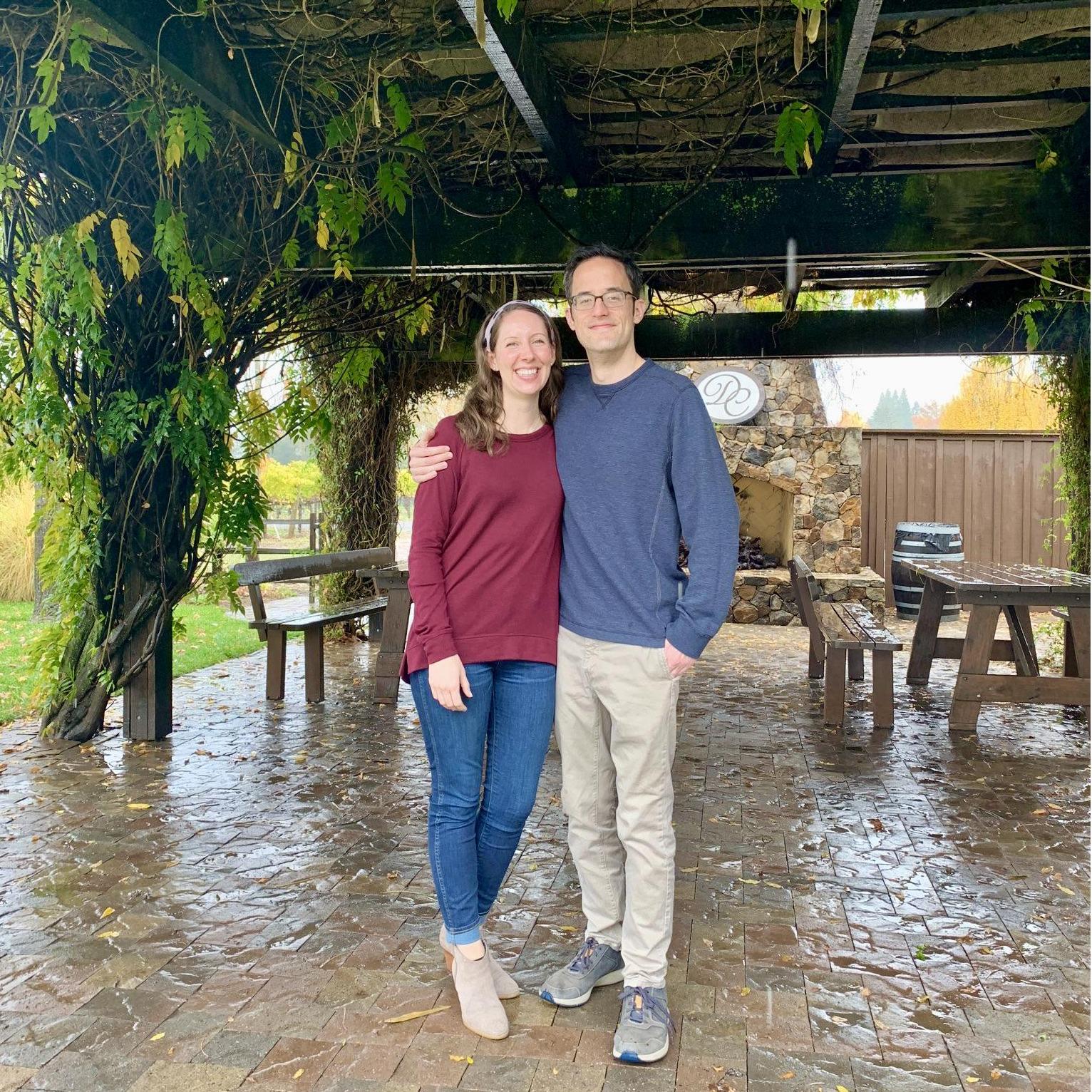 A rainy day in Sonoma, 2018