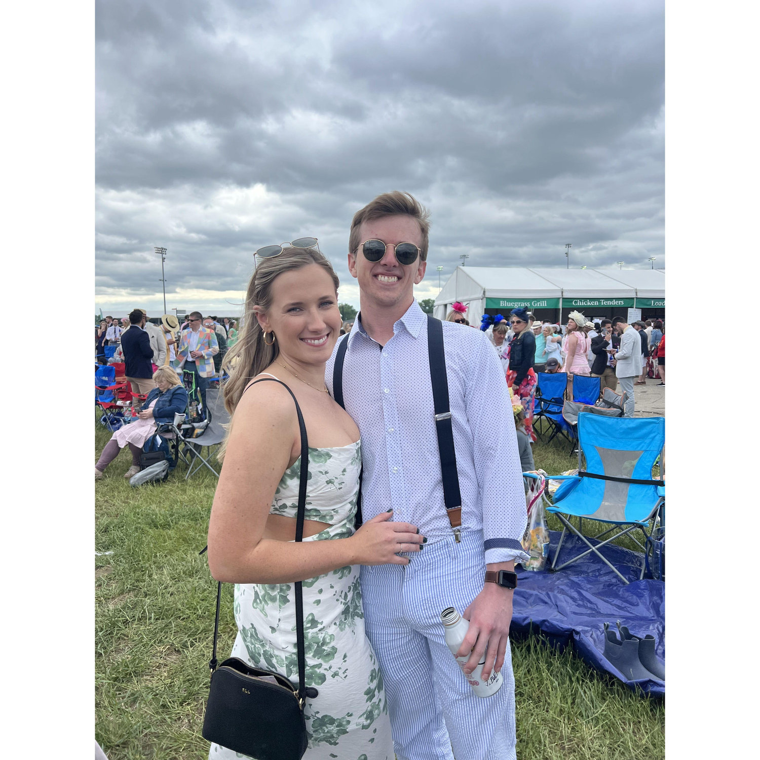 This is from when we were living in Louisville and went to our first Kentucky Derby! Spring 2022