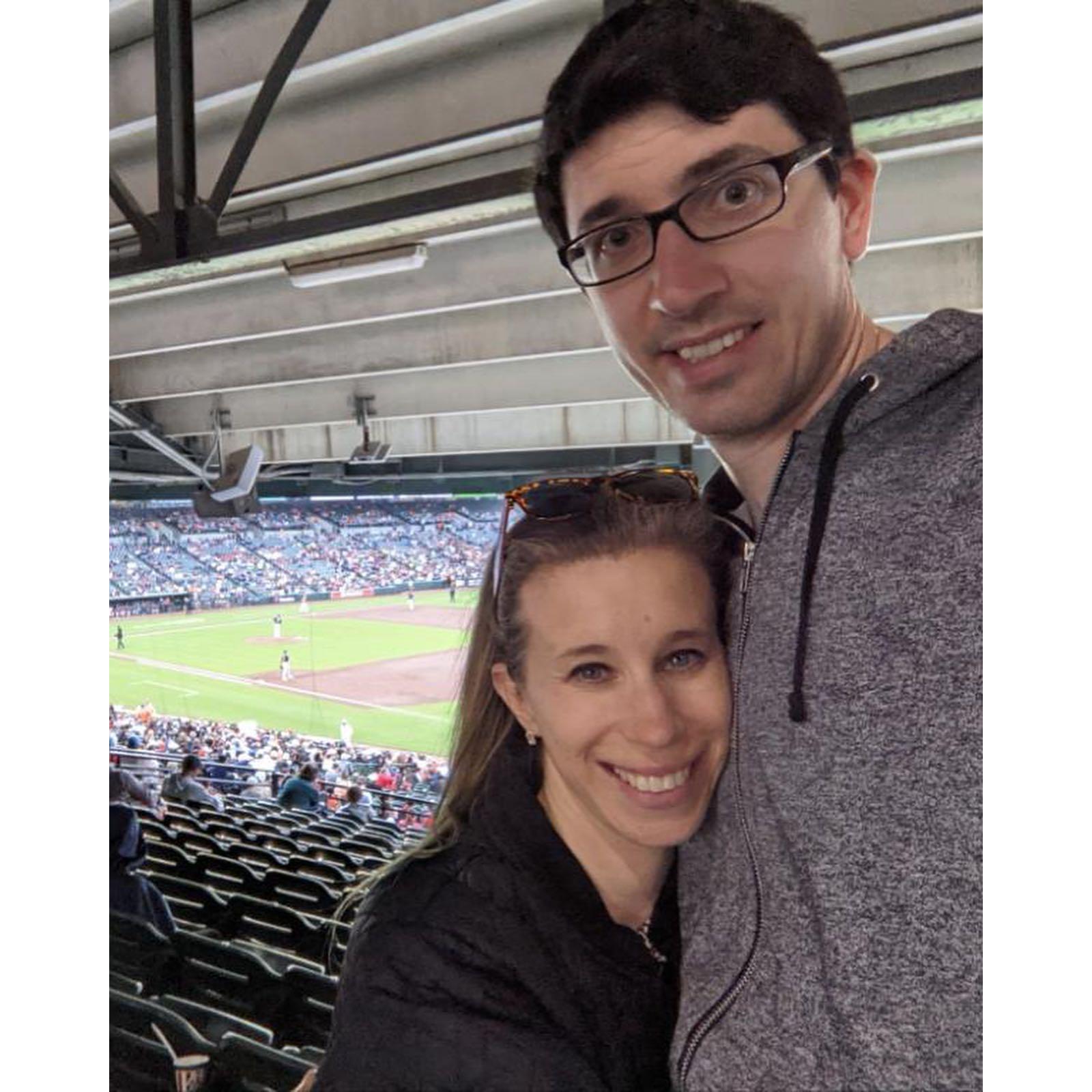 Our First Baseball Game- Orioles vs. the Red Sox. April, 2022
