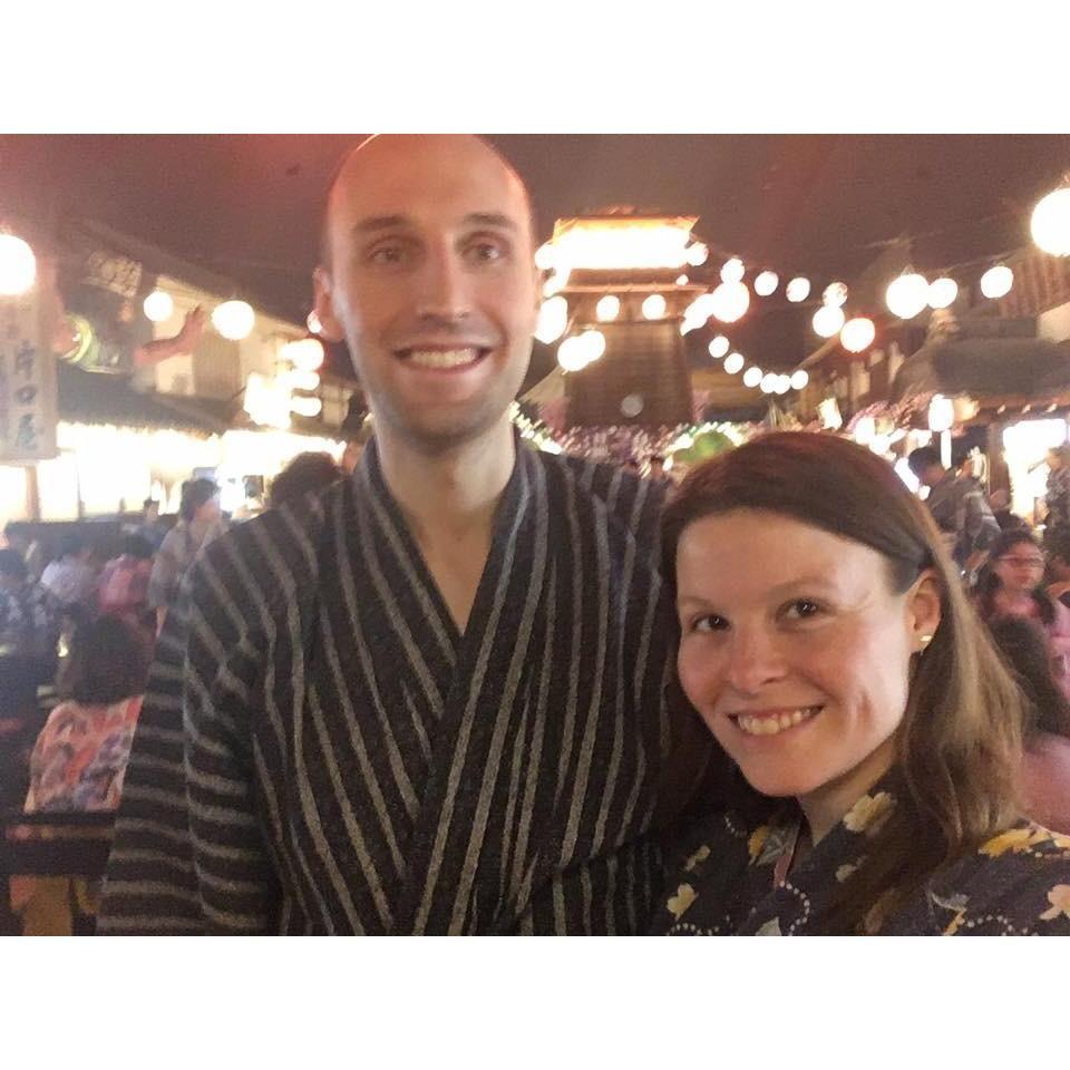 Spa in Japan...where Alyssa could eat nothing!