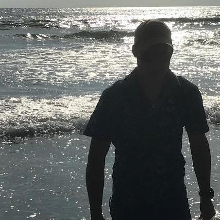 Candid pic I snagged of Dylan at the beach in San Diego ;p