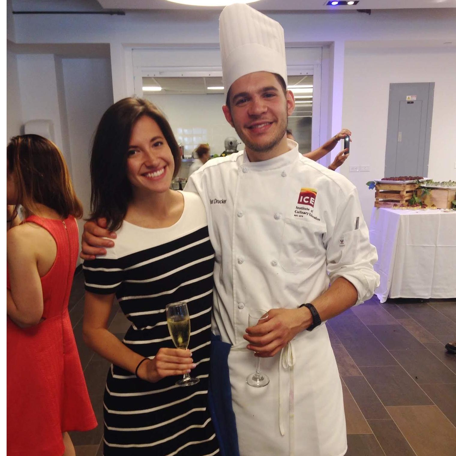 Very lucky to have an in-house chef at my disposal :)