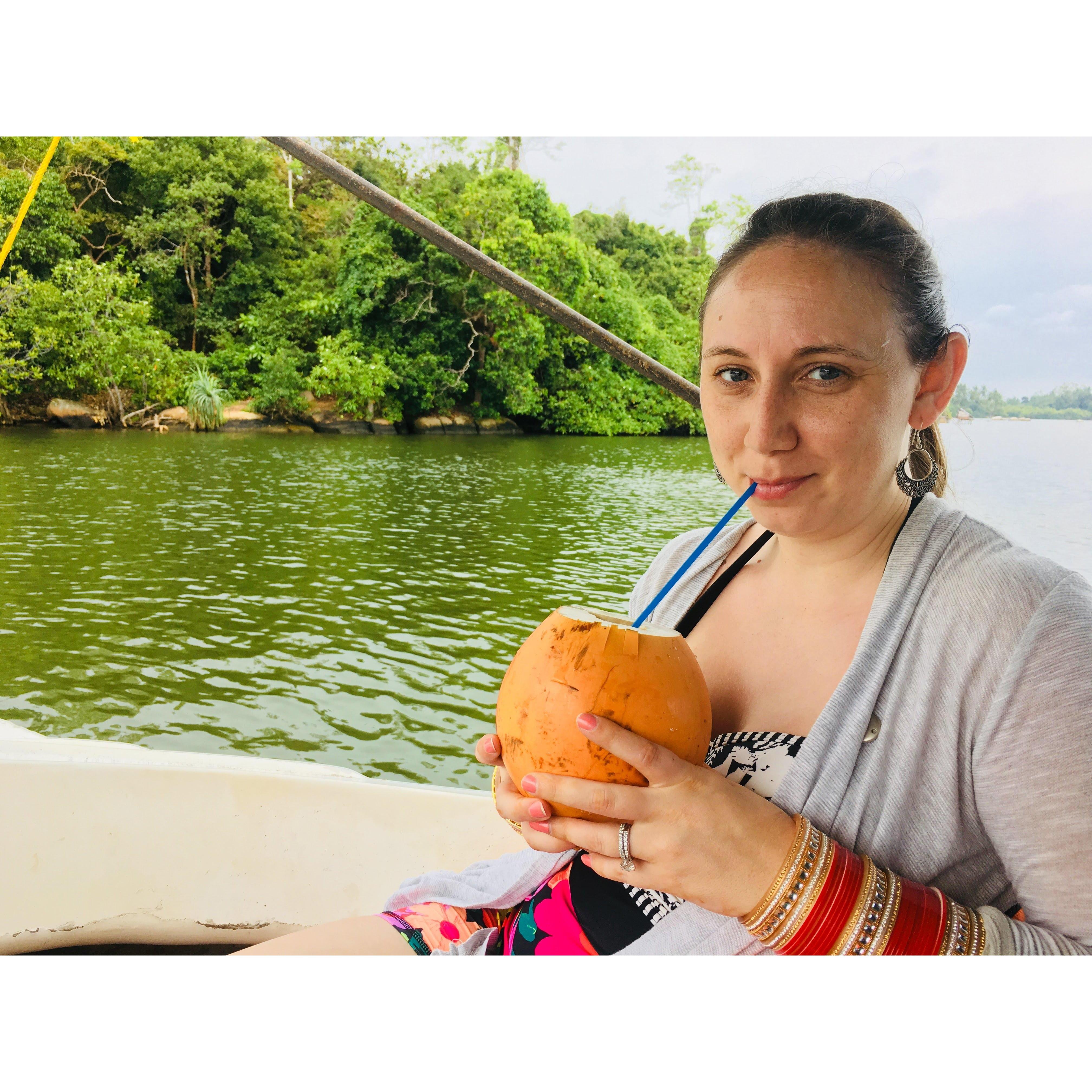 Honeymoon  @ Maduganga Sri Lanka