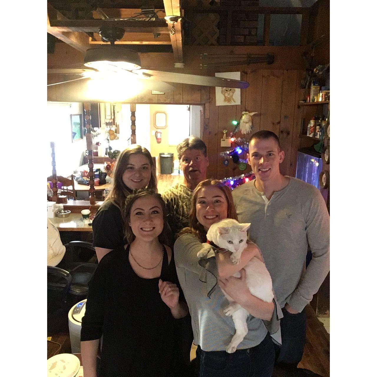Family Christmas at dad's house December 18, 2018