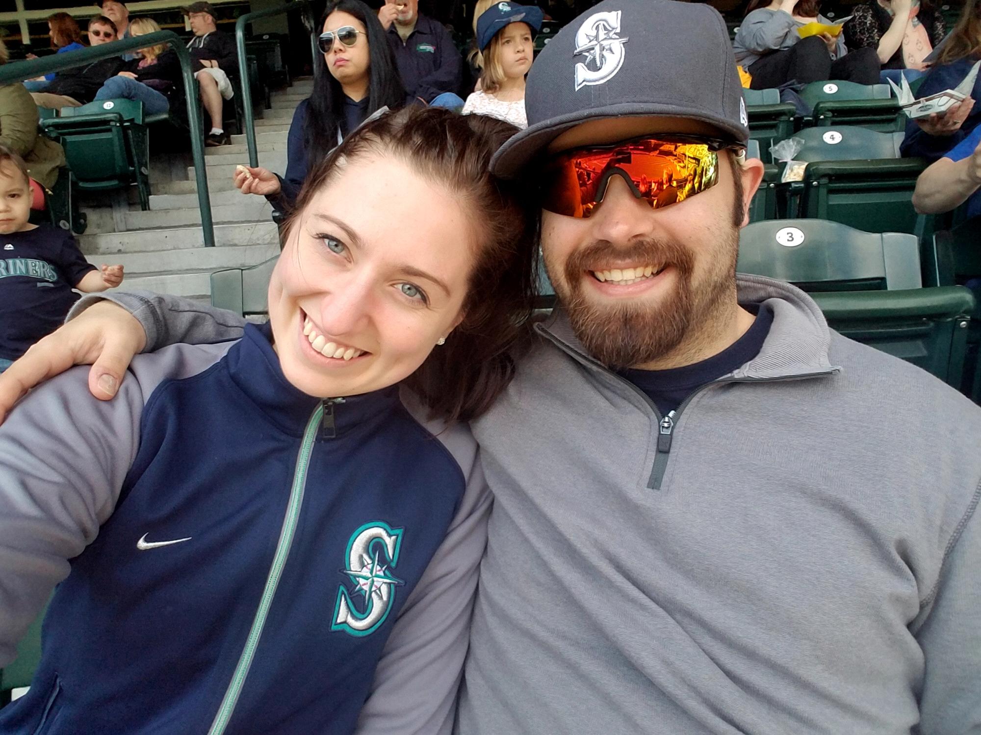 Both of us are big fans of baseball and especially the Mariners.