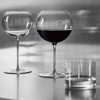 Geometry Red Wine Glass, Set of 2