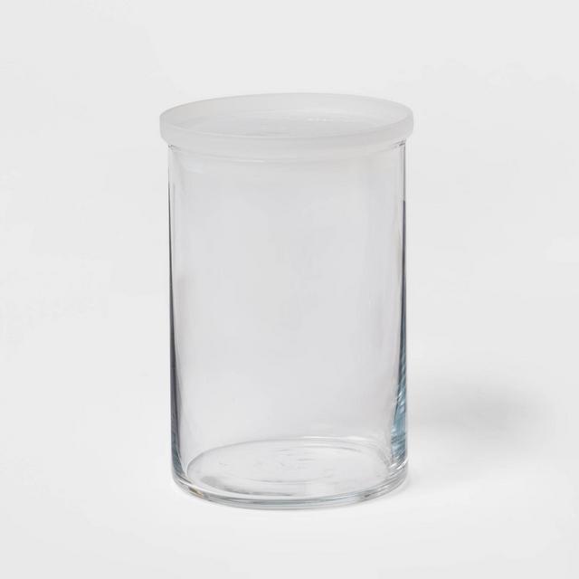 31oz Glass Large Stackable Jar with Plastic Lid - Made By Design™