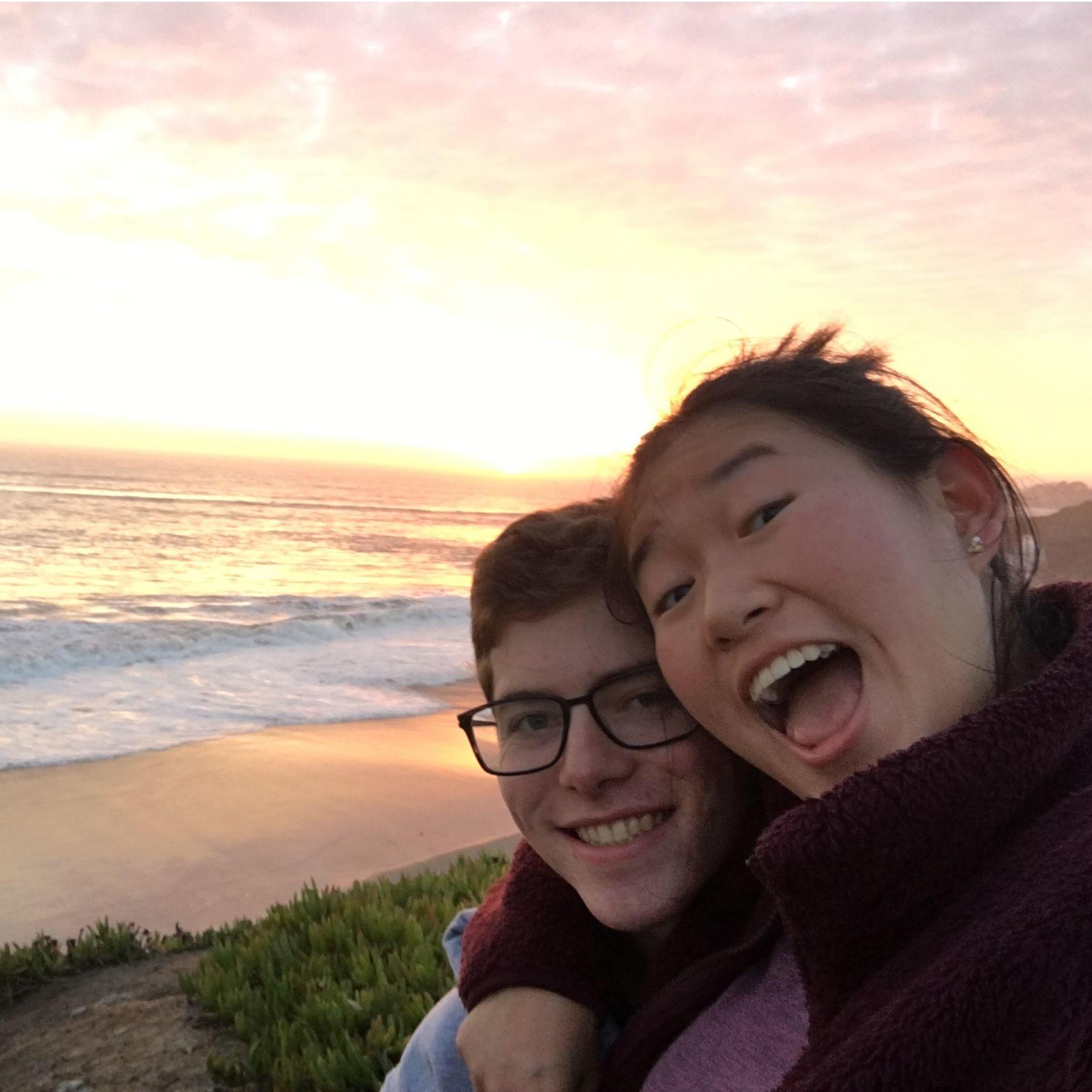 who doesn't love a gorgeous overexposed sunset?