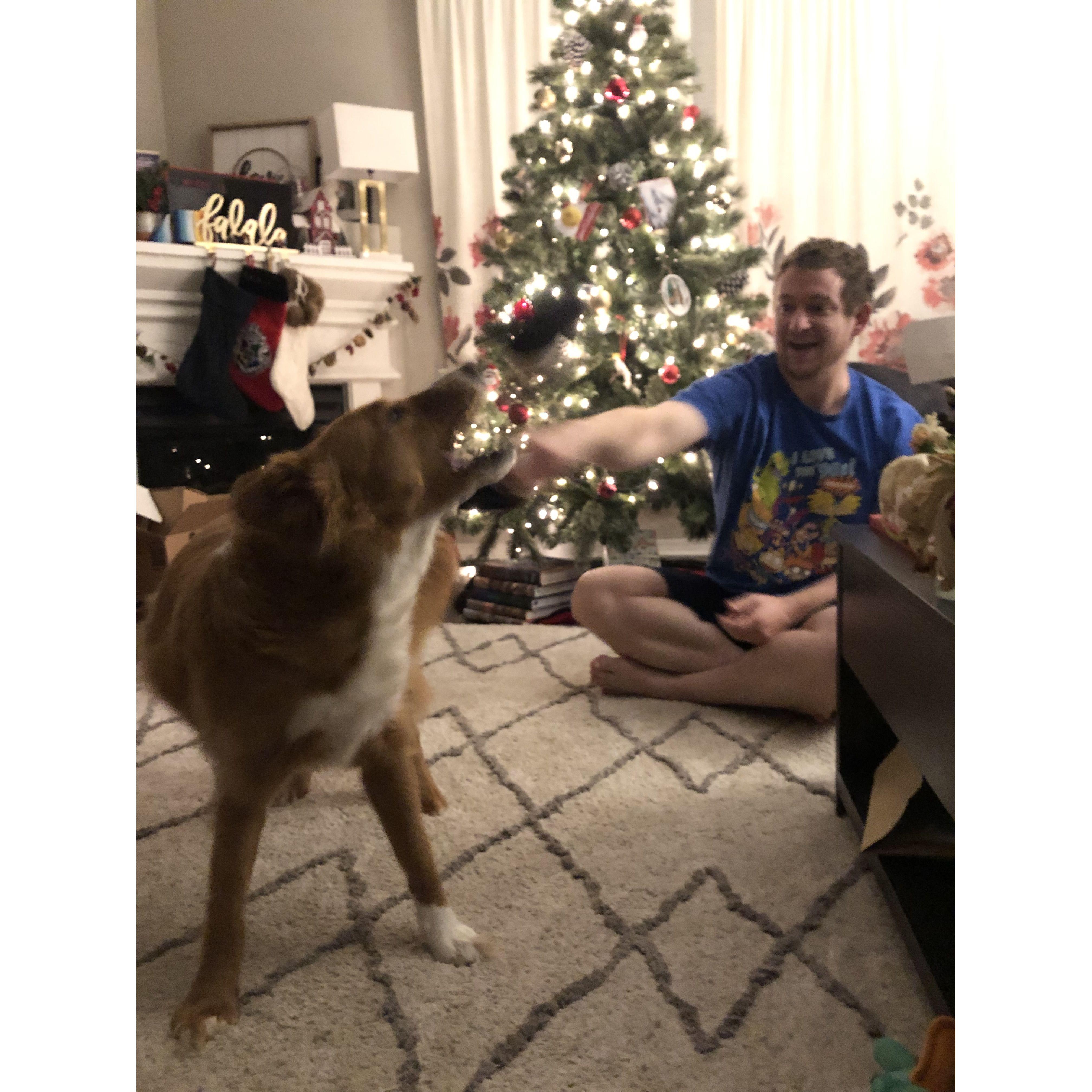 We're also big Christmas people