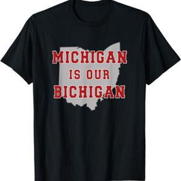 Swander's Michigan Is Our Bichigan Funny Ohio T-Shirt
