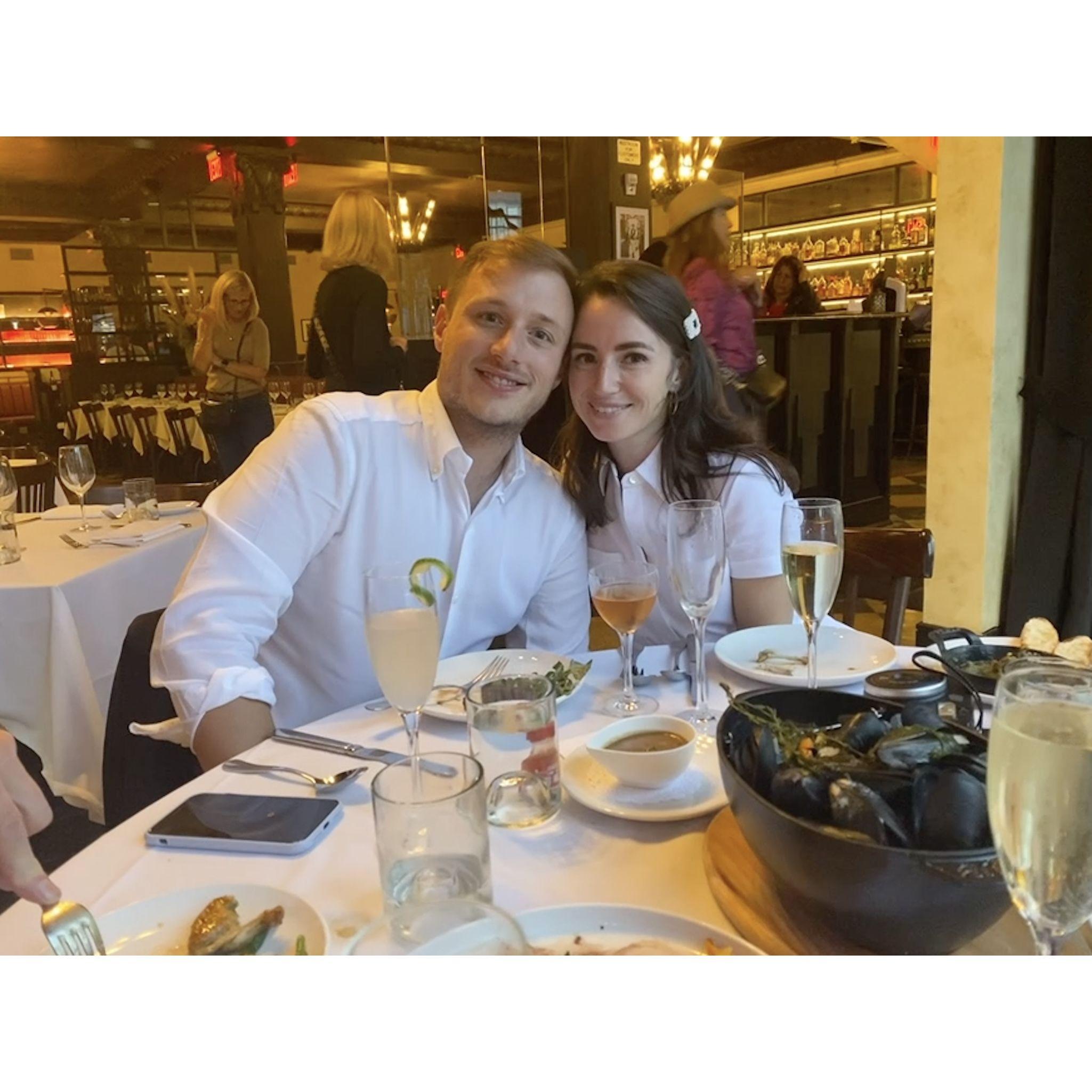 We coudn't wait to tie the knot, but we look forward to celebrating with you!