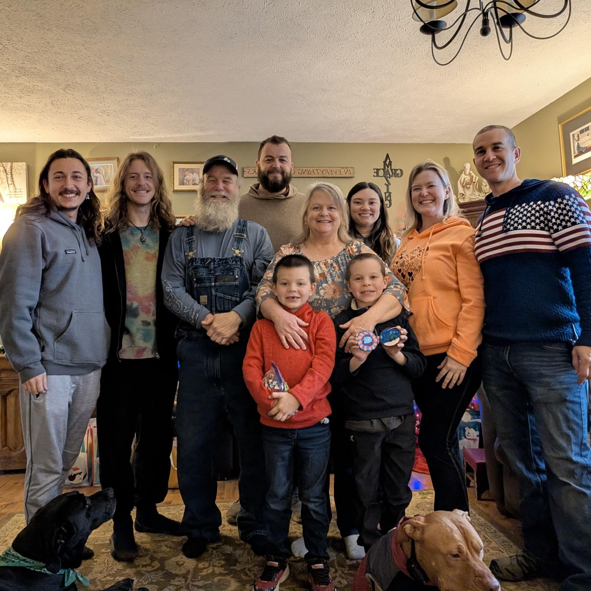 One of many family dinners with Jon's family 12.24.2024