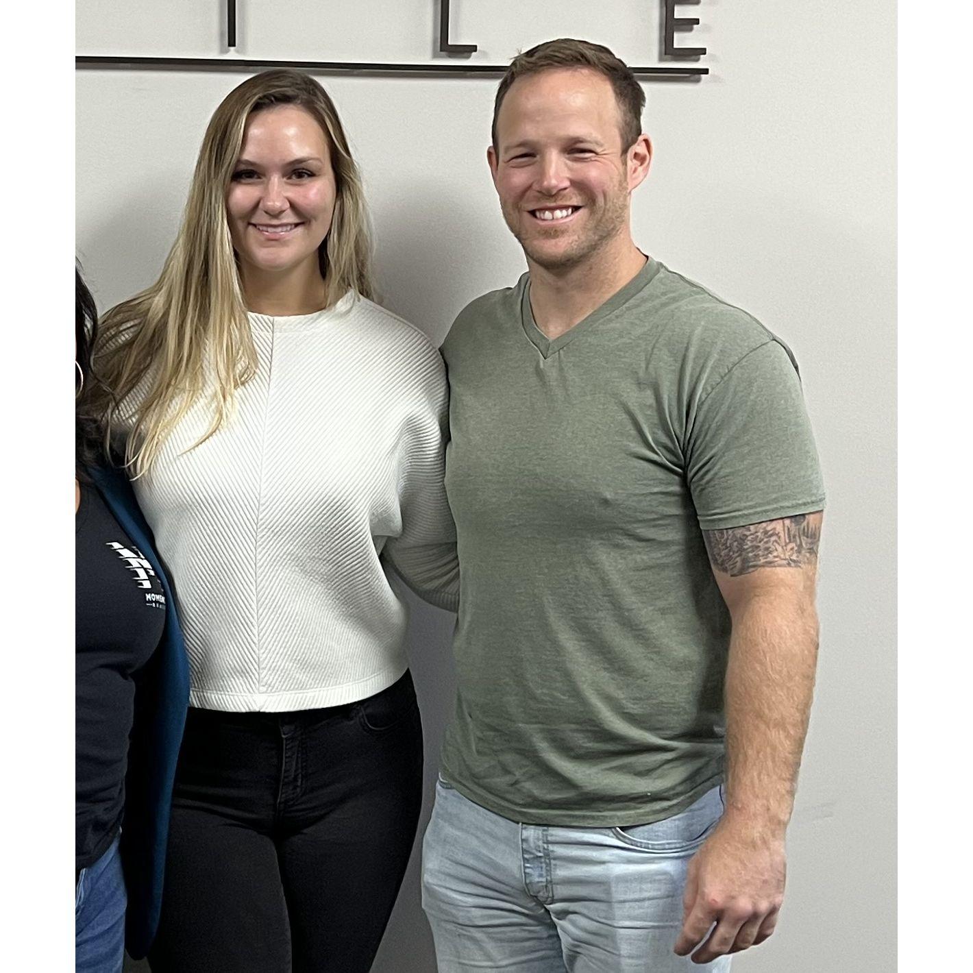 Getting the keys to our first home!