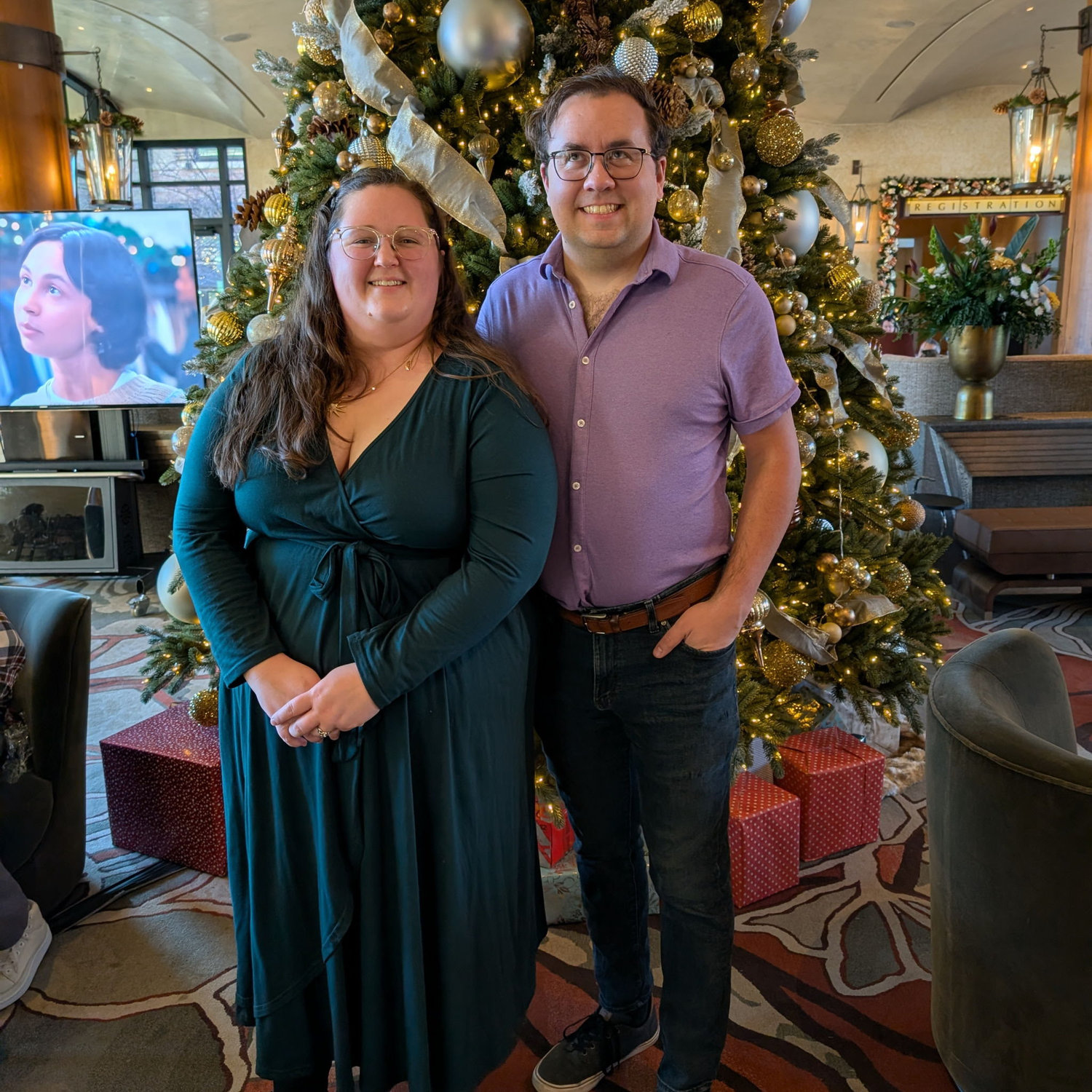 Christmas Day celebrations with family