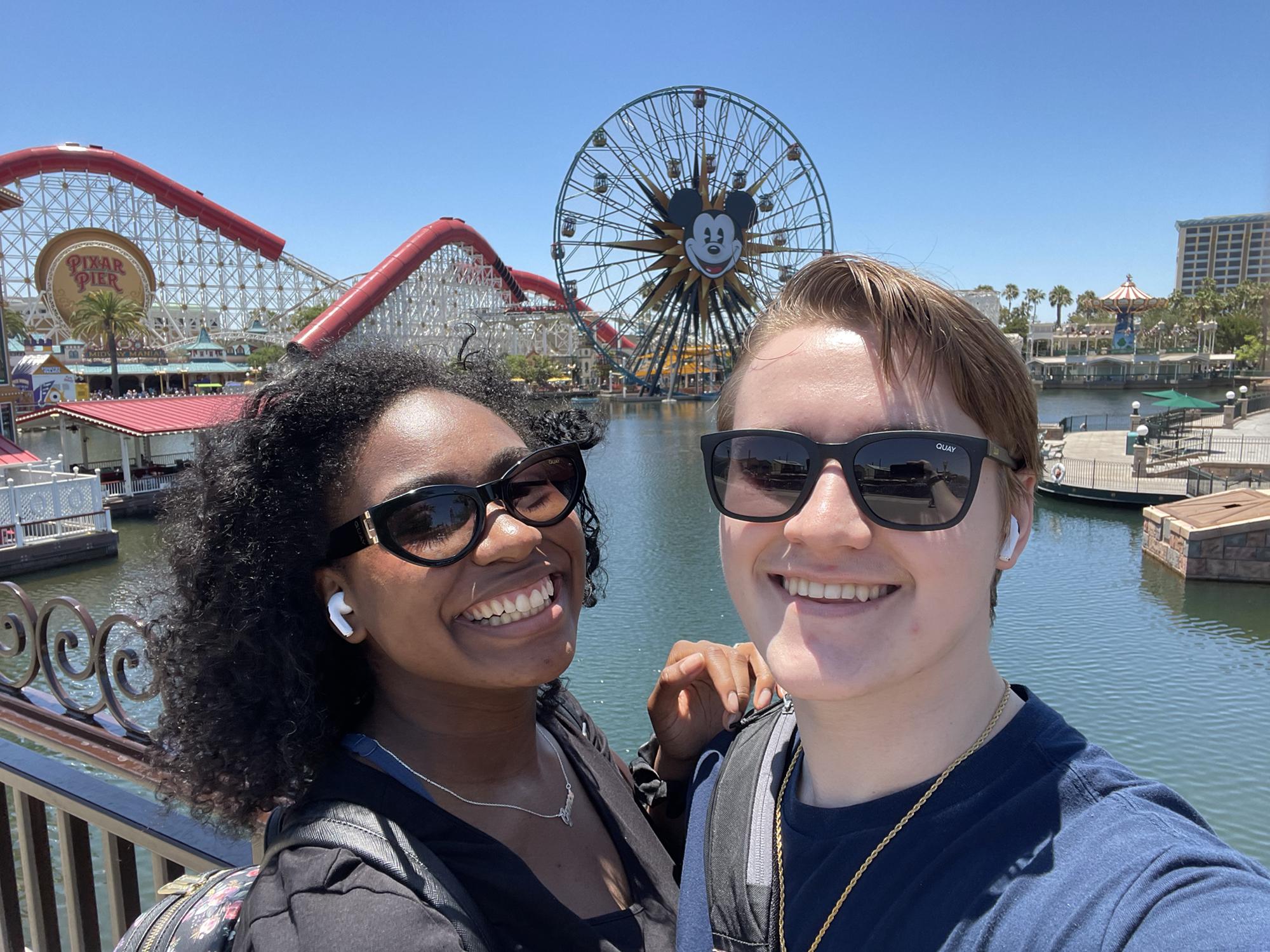 Here we are at Disney's California Adventure for my 18th birthday! Such a great day!