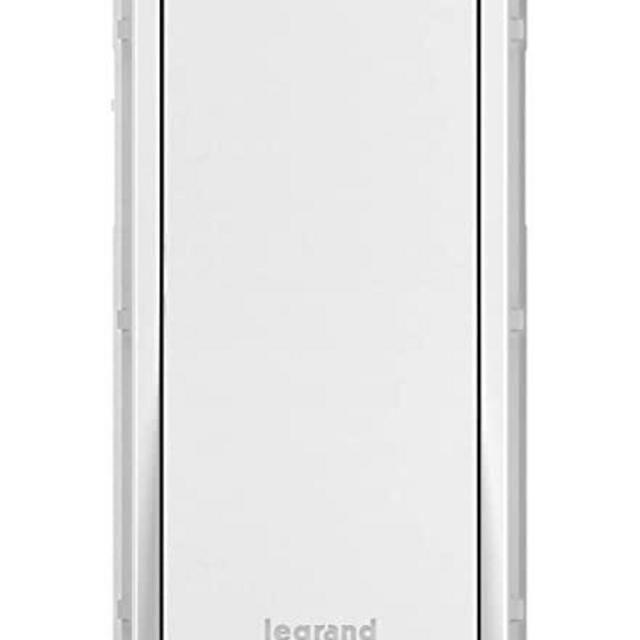 Legrand radiant 15 Amp Rocker Wall Switch, Decorator Light Switches, White, (Pack of 5), 3-Way, TM873WCP4