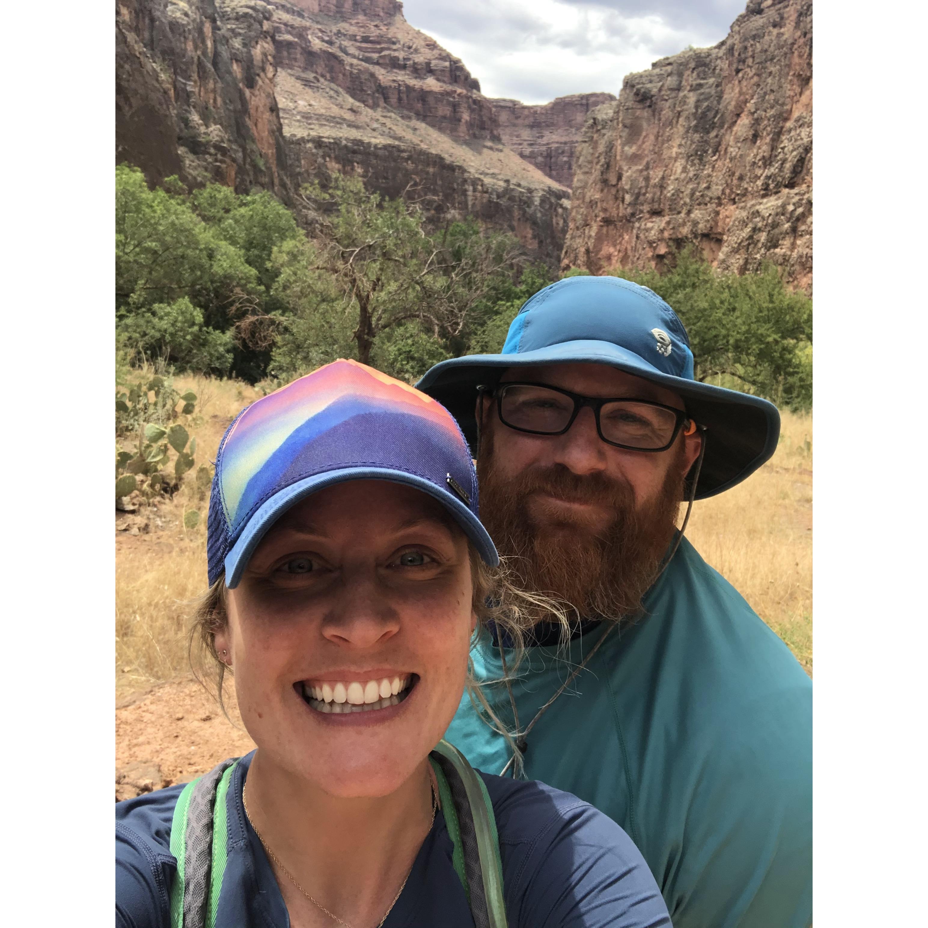 To the ends of the Earth, (or the bottom of the Grand Canyon) I will follow you. Supai, AZ. June 2019.