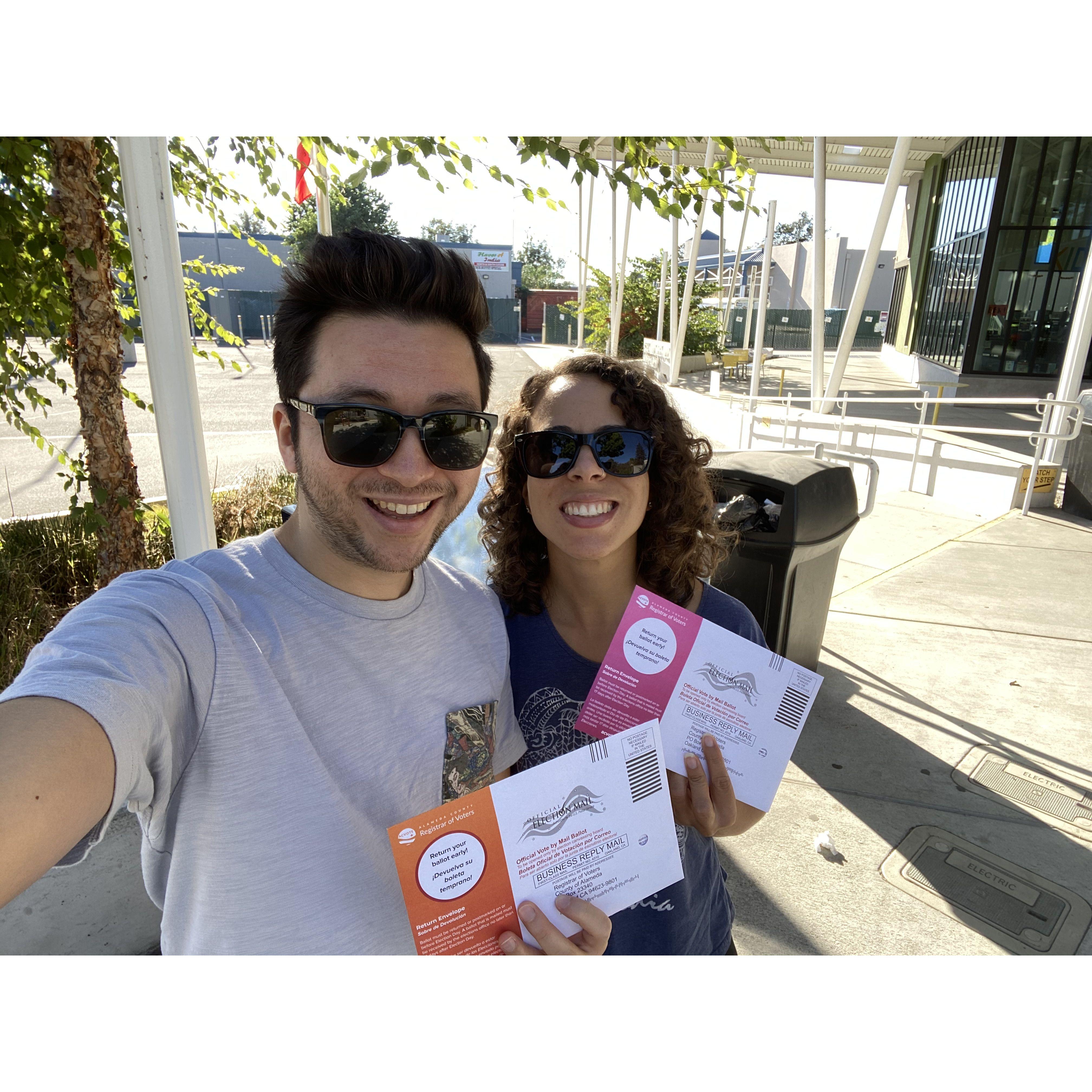 doing our civic duty in 2020