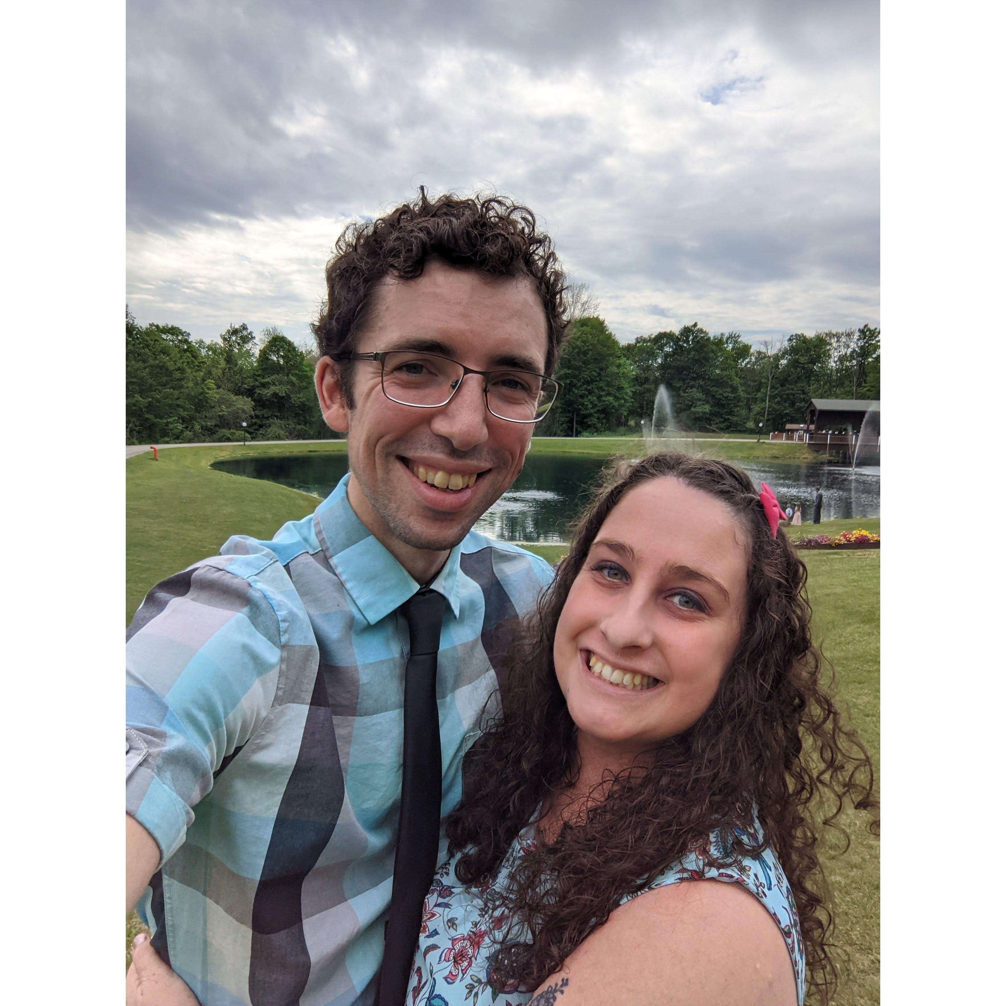 May 2021 - Attending an Erie "family" wedding