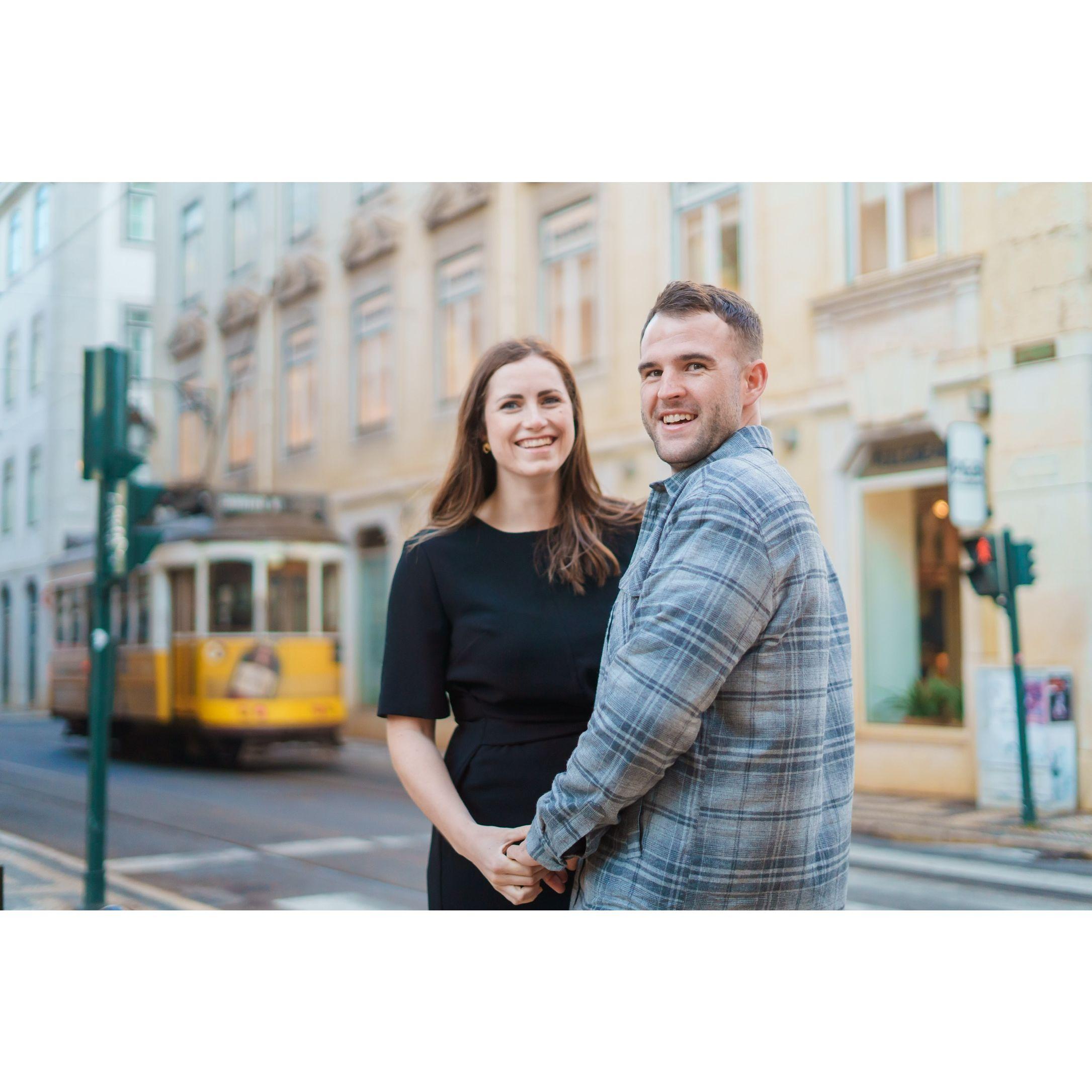 Photoshoot in Lisbon, Portugal! It was our first international trip together and one of our favorite trips we've been on.