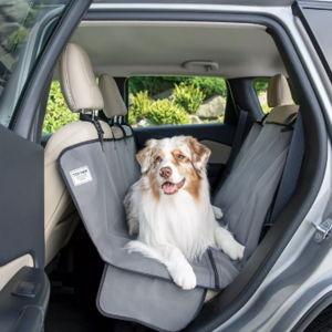 Top Paw® Waterproof Canvas Hammock Seat Cover, Gray