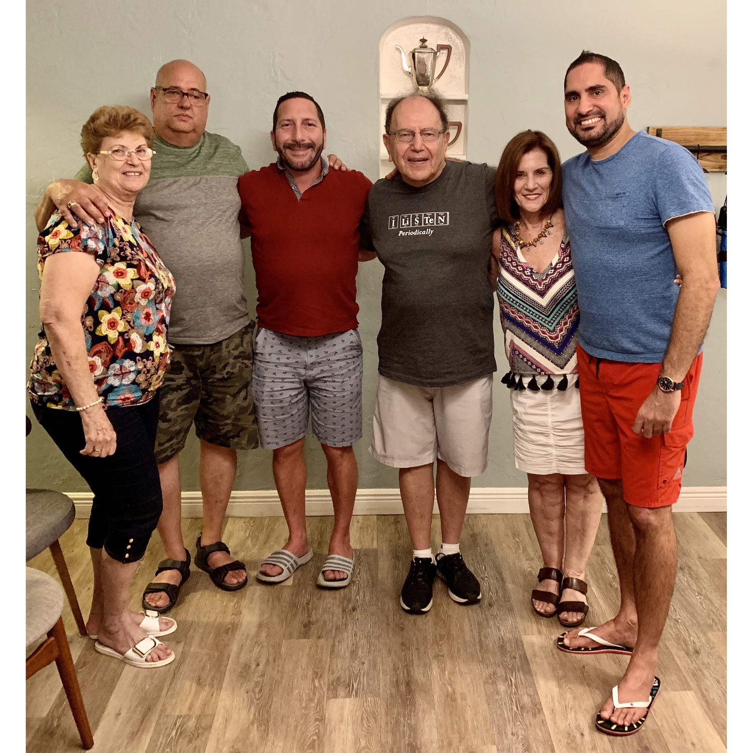 Guillermo's Mom (Mercedes), Guillermo's Step Father (Danilo), Jonathan's Dad (Max), Jonathan's Mom (Carol). Visiting St. Pete 2019