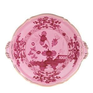 Oriente Italiano Round Cake Plate in Porpora