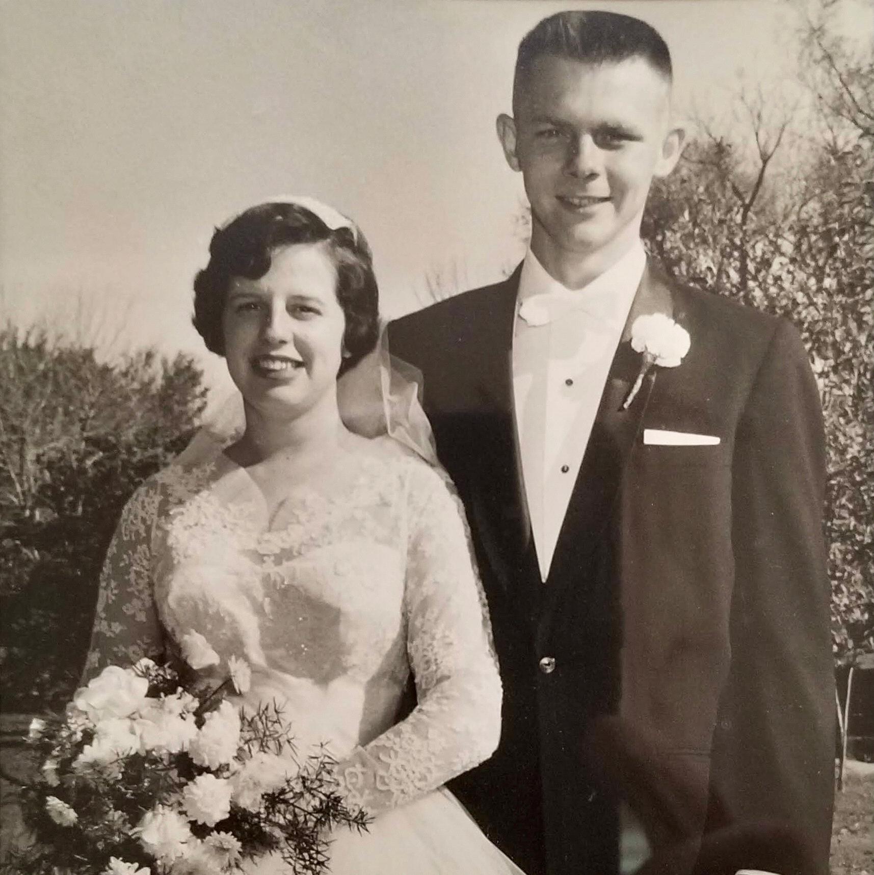 Jen’s Nana and Papa on their Wedding Day